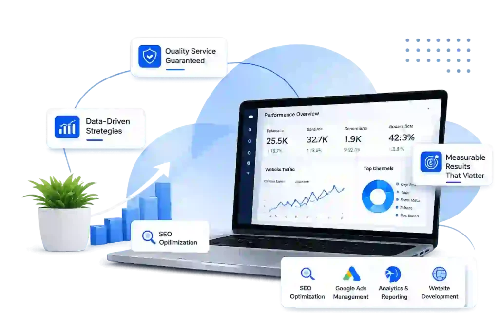 Certified digital marketer providing SEO, Google Ads, website development, and digital marketing services for business growth.